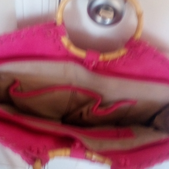 S R Handbag/Pink Leather - Picture 4 of 4